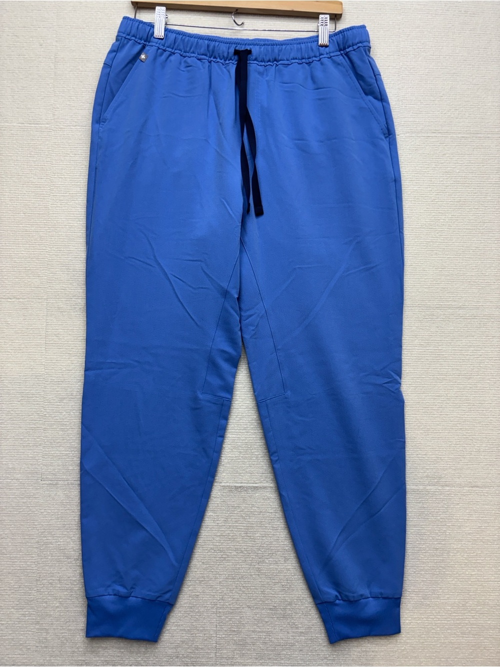 Figs | large Men's Blue Drawstring Jogger Pants